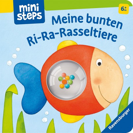 Ravensburger Meine bunten Ri-Ra-Rasseltiere Мои разноцветные погремушки Ри-Ра