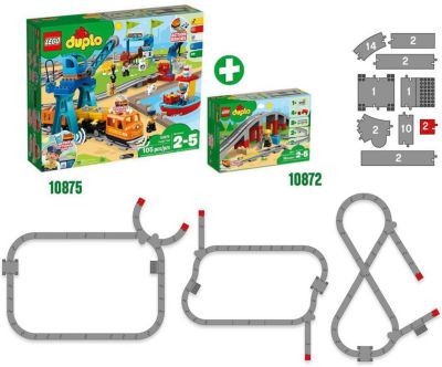 LEGO LEGO DUPLO 10872 Eisenbahnbrucke und Schienen LEGO DUPLO 10872 Железнодорожный мост и пути