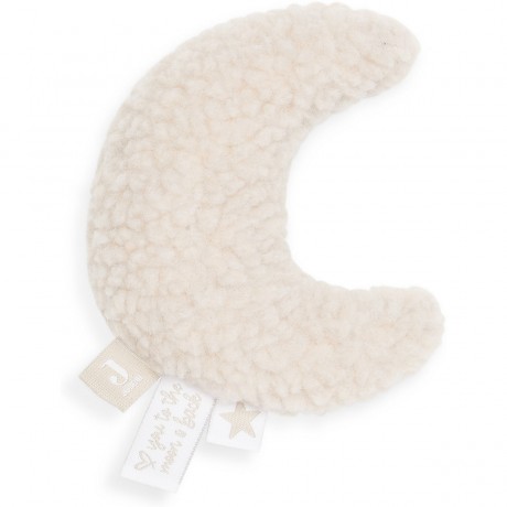 jollein Rassel Moon nougat Погремушка лунная нуга