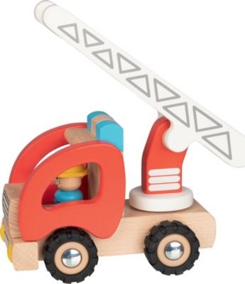 goki Feuerwehr Leiterwagen Пожарная тележка с лестницей