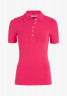 Tommy Hilfiger SLIM 5X2 Polo shirt bright cerise pink SLIM 5X2 Рубашка поло ярко-вишнево-розовый
