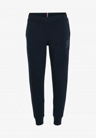 Tommy Hilfiger SPORT MONOGRAM CUFFED Tracksuit bottoms desert sky SPORT MONOGRAM CUFFED Спортивные брюки небо пустыни