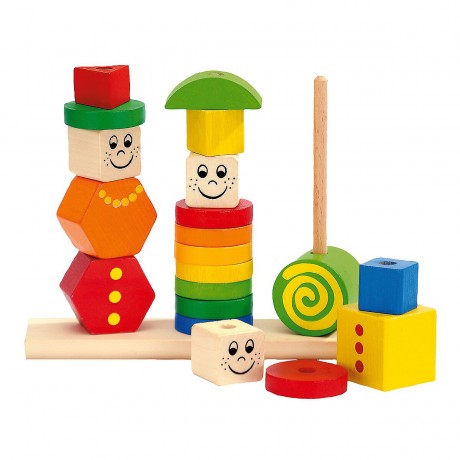 Eichhorn Steckpuzzle Figuren aus Holz Деревянные фигурки-головоломки