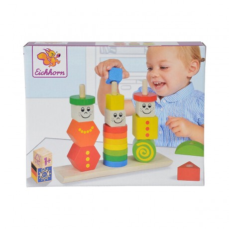 Eichhorn Steckpuzzle Figuren aus Holz Деревянные фигурки-головоломки