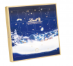 Lindt Mini-Tisch-Kalender Weihnachtszauber 115g, Линдт Адвент-каленадрь 2025, 24 сладких сюрприза, 19см х 19см, 115 г