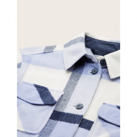 TOM TAILOR Jacken Overshirt mit Karomuster Ubergangsjacken Куртки Верхняя рубашка в клетку Демисезонные куртки