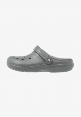 Crocs CLASSIC LINED UNISEX Hausschuh slate grey/smoke CLASSIC LINED UNISEX Тапочки сланцево-серый/дымчатый