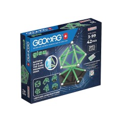Geomag Geomag Glow Recycled 42 Teile Geomag Glow Recycled 42 шт.