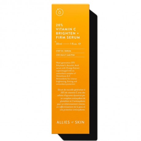 Allies of Skin 20% Vitamin C Brighten + Firm Serum  20% витамин С осветляет + укрепляющая сыворотка