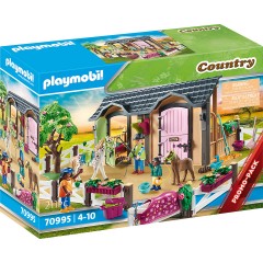 PLAYMOBIL PLAYMOBIL 70995 Reitunterricht mit Pferdeboxen PLAYMOBIL 70995 Уроки верховой езды с конюшнями