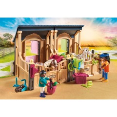PLAYMOBIL PLAYMOBIL 70995 Reitunterricht mit Pferdeboxen PLAYMOBIL 70995 Уроки верховой езды с конюшнями