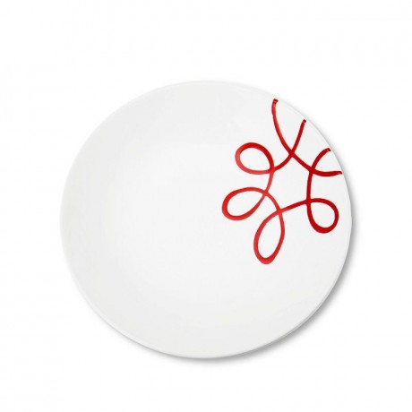 Gmundner Keramik Gmundner Keramik Pur Geflammt Rot Suppenteller Cup d: 20 cm / h: 4,4 cm Красная суповая тарелка Gmundner Ceramics Pure Flamed d: 20 см / высота: 4,4 см