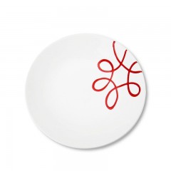 Gmundner Keramik Gmundner Keramik Pur Geflammt Rot Suppenteller Cup d: 20 cm / h: 4,4 cm Красная суповая тарелка Gmundner Ceramics Pure Flamed d: 20 см / высота: 4,4 см