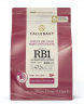 Callebaut Ruby RB1 47,3%, 2500g, Шоколад розовый бельгийский шоколад в дропсах, для кондитеров, глазури, десертов и выпечки, 2,5 кг