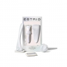 Estrid Pearl set, Бритва женская Estrid Pearl дорожный набор, станок + футляр, 5 лезвий, многоразовая, для тела, компактная, гладкое бритьё без раздражения