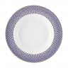 Rosenthal Rosenthal Francis Carreau Bleu Suppenteller 22 cm Суповая тарелка Rosenthal Francis Carreau Bleu 22 см