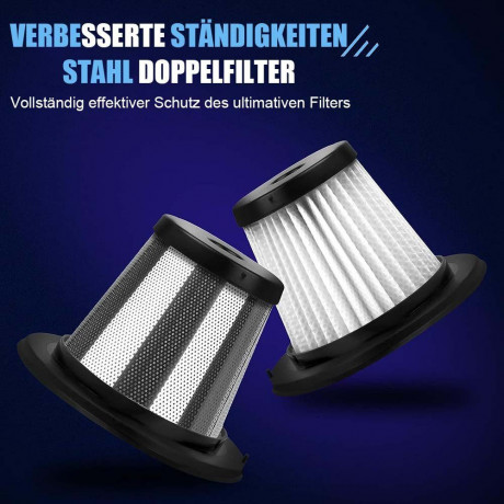 MOUTEN MOUTEN Akku-Handstaubsauger Kabelloser, wiederaufladbarer tragbarer Handstaubsauger mit 9000 PA, Geeignet fur Autos, Wohnungen und Buros Schwarz Беспроводной ручной пылесос MOUTEN Беспроводной перезаряжаемый портативный ручной пылесос с 9000PA, под