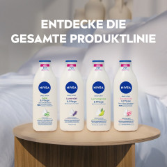 NIVEA Body Lotion Aloe &amp; Pflege, 400 ml, Нивеа Лосьон для тела, алоэ вера и гиалуроновая кислота, 72ч увлажнение, 400 мл