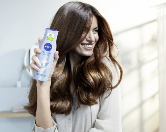 NIVEA Volume Wonder Shampoo, 750 ml (3x250 ml), Нивеа Шампунь для объёма, коллаген и экстракт бамбука, 3D объём, набор, 750 мл