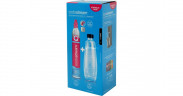 SodaStream SodaStream Quick Connect CO?-Reservezylinder +1 Glaskaraffe, fur Wassersprudler pink, mit Quick-Connect Verschluss  pink Резервный баллон для CO? SodaStream Quick Connect + 1 стеклянный графин, для приготовления газированной воды, розовый, с за