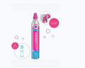 SodaStream SodaStream Quick Connect CO2 Reservezylinder 60l + 1 Glaskaraffe 1l, SodaStream Quick Connect баллон CO2 60 л + стеклянная бутылка 1 л, комплект для газирования воды