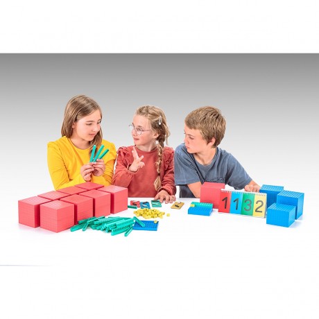 Wissner aktiv lernen Dezimalrechen-Komplettsatz (198 Teile) Полный набор десятичных калькуляторов (198 деталей)