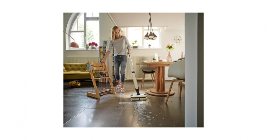 Karcher Karcher FC 7 Cordless, Hartbodenreiniger weiss weiss Karcher FC 7 Аккумуляторный пылесос для твердых полов, белый