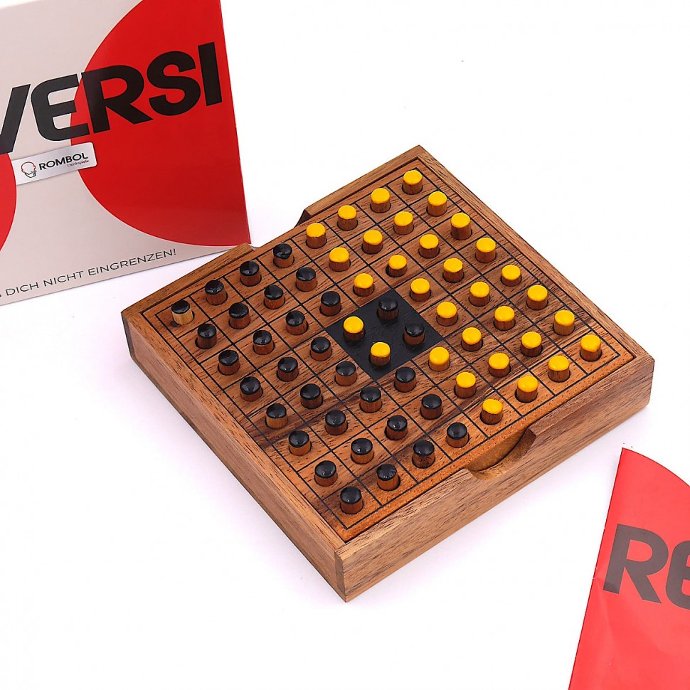 Купить ROMBOL Reversi – Interessantes Strategiespiel fur 2 Personen aus  edlem Holz Reversi – интересная стратегическая игра для двоих из ценных  пород дерева в интернет-магазине Diskontshop.eu Германия всего за 2 595  руб. в