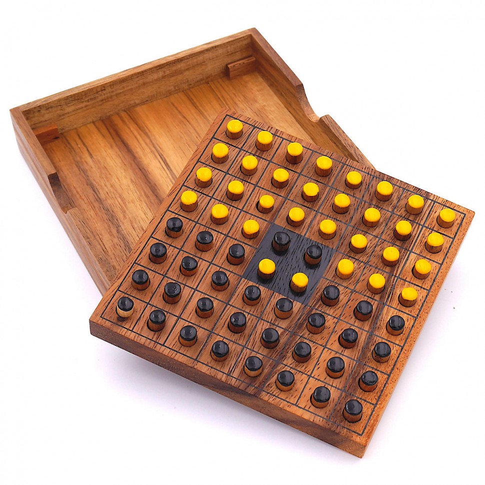 Купить ROMBOL Reversi – Interessantes Strategiespiel fur 2 Personen aus  edlem Holz Reversi – интересная стратегическая игра для двоих из ценных  пород дерева в интернет-магазине Diskontshop.eu Германия всего за 2 595  руб. в