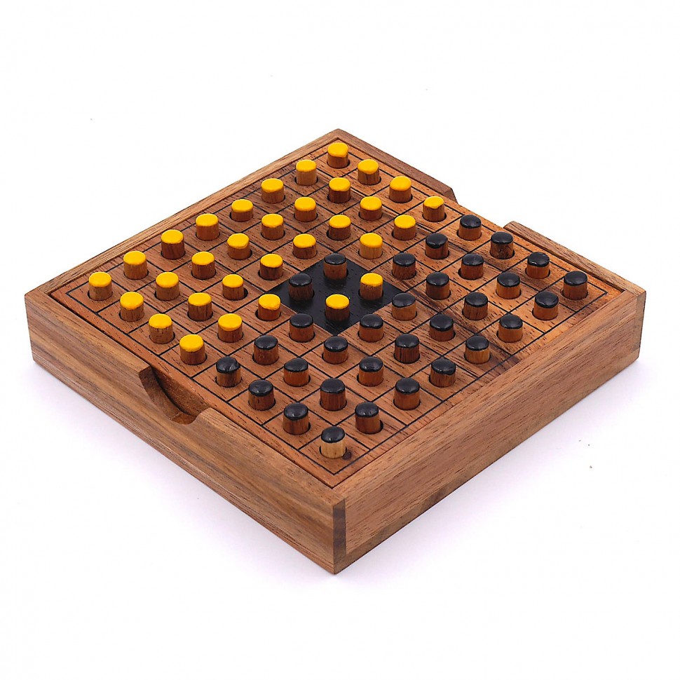 Купить ROMBOL Reversi – Interessantes Strategiespiel fur 2 Personen aus  edlem Holz Reversi – интересная стратегическая игра для двоих из ценных  пород дерева в интернет-магазине Diskontshop.eu Германия всего за 2 595  руб. в