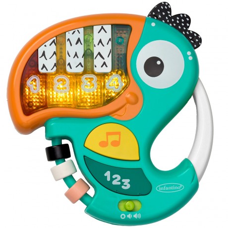 Infantino Klavier Zahlen Lernspiel Tukan Фортепианные числа обучающая игра тукан