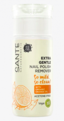 Sante Nagellackentferner Extra Gentle Nail Polish Remover, Санте Жидкость для бережного снятия лака без ацетона, с натуральным маслом апельсина 100 мл