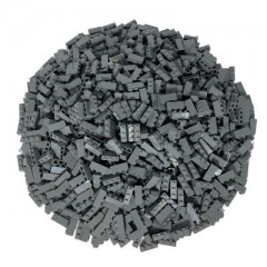 LEGO LEGO 1x3 Steine Dunkelgrau - 250 Stuck - Dark bluish grey bricks 3622 LEGO 1x3 Bricks Dark Grey - 250 штук - Темно-голубовато-серые кирпичи 3622