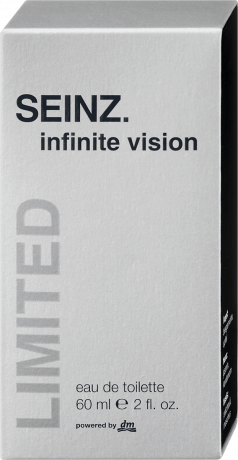 SEINZ. Infinite Vision Eau de Toilette, 60 ml, Мужская туалетная вода Infinite Vision с бергамотом, яблоком и кардамоном, 60 мл