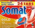 Somat Таблетки для посудомоечной машины Gold, 24 шт