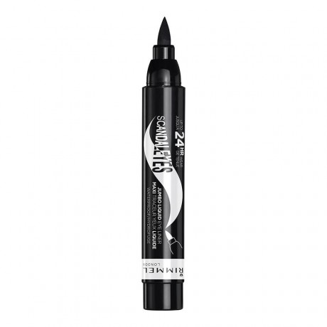 Rimmel London (Риммель) Augen Scandal'Eyes Jumbo Liquid Eyeliner Подводка для глаз, Nr. 001 Black / 3 мл