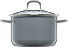 WMF WMF Fusiontec Essential Topf-Set, 3-teilig Calm Grey grau Набор кастрюль WMF Fusiontec Essential, 3 предмета Calm Grey