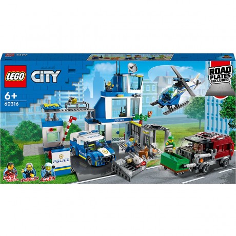 LEGO City 60316 Polizeistation ЛЕГО Полицейский участок