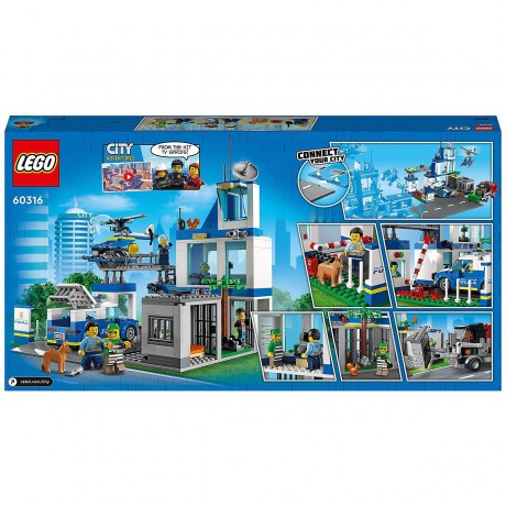 LEGO City 60316 Polizeistation ЛЕГО Полицейский участок