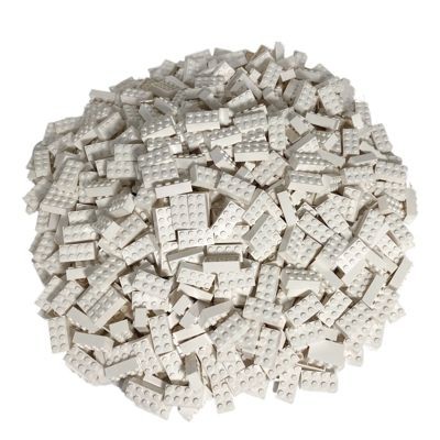 LEGO LEGO 2x4 Steine Weiss - Bausteine, Hochsteine - White 3001 Menge 500 Stueck LEGO 2x4 Bricks White — Строительные блоки, Высокие кирпичи — Белый 3001 Количество 500 штук