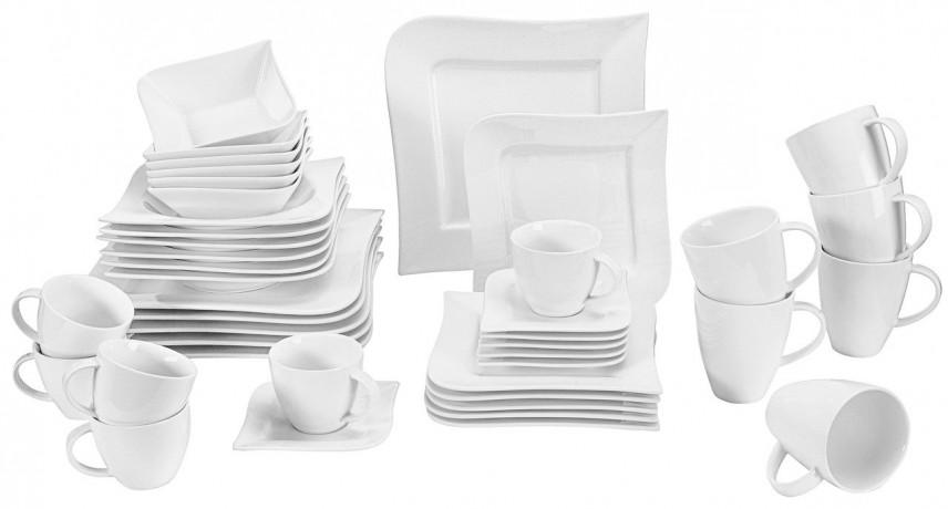 Ritzenhoff & Breker Ritzenhoff & Breker Kombiservice Melodie 42-tlg. Weiss Комбинированный сервиз Ritzenhoff & Breker Мелодия, 42 предмета.