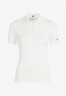 Tommy Hilfiger SLIM 5X2 Polo shirt ecru SLIM 5X2 Рубашка поло экрю