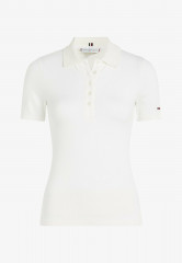 Tommy Hilfiger SLIM 5X2  Polo shirt ecru SLIM 5X2 Рубашка поло экрю