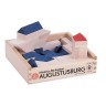 SINASPIELZEUG Holzspielzeug Holzbaukasten ?Augustusburg? 45 Steine Деревянная игрушка Деревянный конструктор ?Августусбург? 45 камней