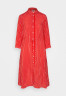 Tommy Hilfiger ROPE MIDI SHIRT DRESS Shirt dress fireworks ПЛАТЬЕ-РУБАШКА МИДИ ROPE Платье-рубашка салют