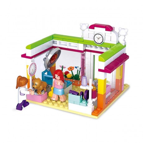 Sluban Klemmbausteine Haustier-Salon (195 Teile) Зоосалон (195 шт.)