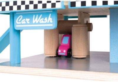 Janod Tankstelle\/ Garage (Holz) Заправка/гараж (деревянный)