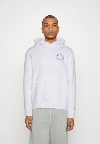 Tommy Hilfiger SHADOW HOODIE UNISEX Sweatshirt optic white SHADOW HOODIE UNISEX Толстовка оптический белый