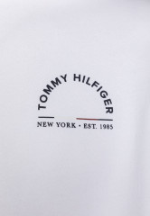Tommy Hilfiger SHADOW HOODIE UNISEX Sweatshirt optic white SHADOW HOODIE UNISEX Толстовка оптический белый