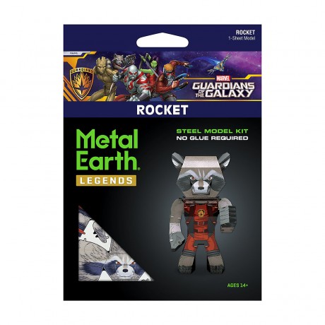 Metal Earth: Guardians of the Galaxy Rocket Металлическая Земля: Стражи Галактики Ракета